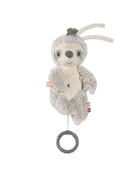 Musical plush toy Fehn & sleeping aid baby sloth (0+ months)