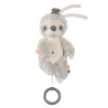 Musical plush toy Fehn & sleeping aid baby sloth (0+ months)