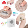 Soft toy & sleeping aid with sound flamingo Fehn (0+ months)