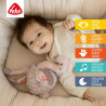 Soft toy & sleeping aid with sound flamingo Fehn (0+ months)
