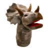Hand puppet Dino Head Triceratops - The Puppet Company (12+ months)