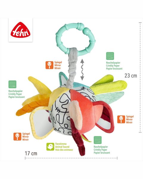 Grasbing ball Dobabydoo Fehn (3+ months)