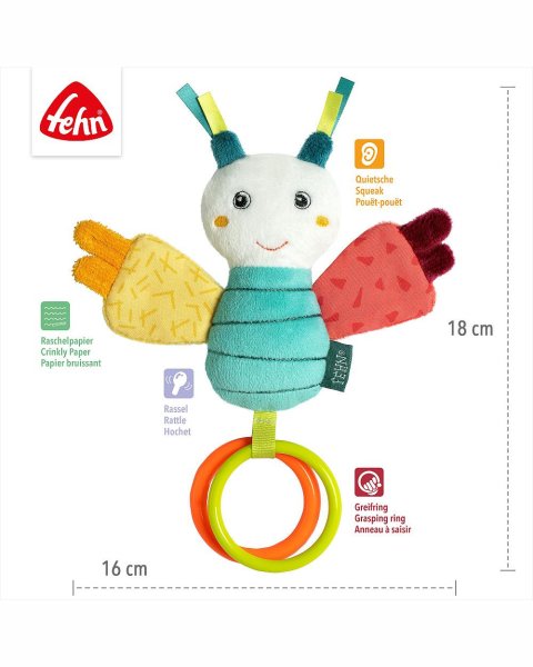 Activity toy butterfly DoBabyDoo Fehn (0+ months)
