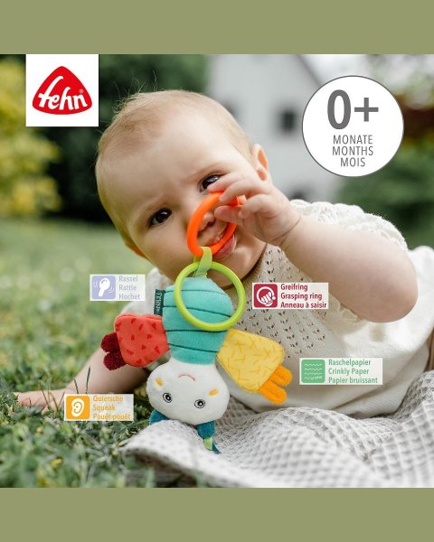 Λούτρινο δραστηριοτήτων πεταλούδα DoBabyDoo Fehn (0+ μηνών)