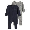 Sleepsuit set 2pcs name it (3-12 months)