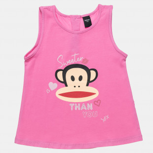 Top sleeveless Paul Frank with print (6-16 years)