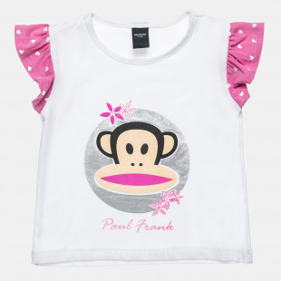 Top Paul Frank with shoulder frill trims (18 months-5 years)