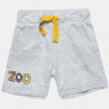 Set t-shirt and shorts with animal pattern (3 months-2 years)