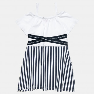 Dress with stripes (6-16 years)