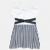 Dress with stripes (6-16 years)
