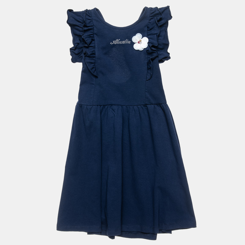 Dress with ruffles (6-16 years)