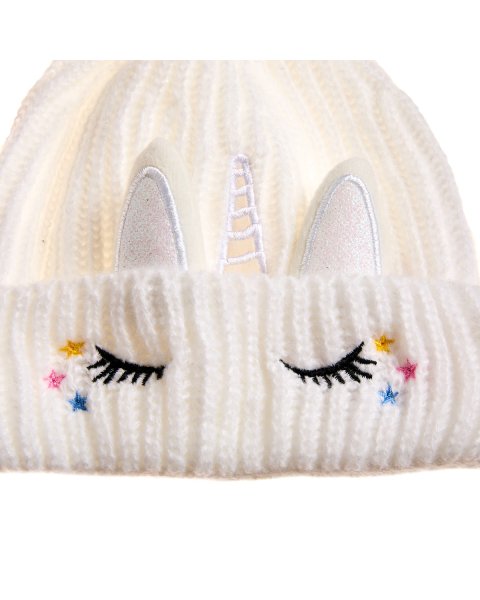 Beanie with pom pon (2-8 years)