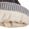 Beanie with fluffy interior (6-10 years)