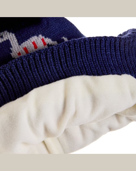 Set beanie and scarf with pom pon (3-8 years)