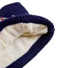 Set beanie and scarf with pom pon (3-8 years)