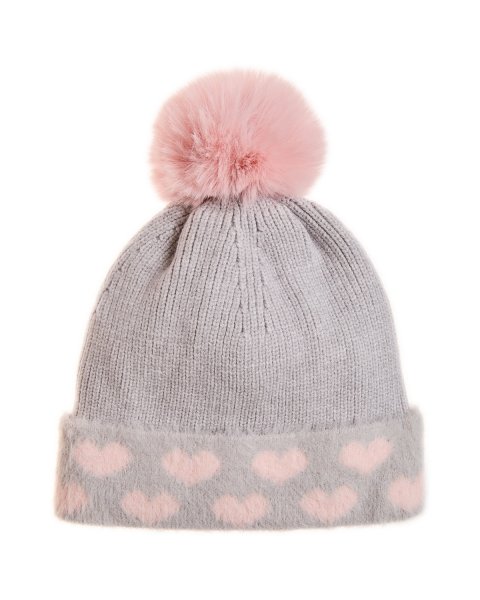 Set beanie and scarf with fluffy interior (3-6 years)