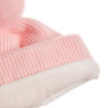 Set beanie and scarf with hearts pattern (2-6 years)