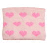 Set beanie and scarf with hearts pattern (2-6 years)