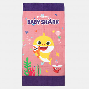 Beach towel Baby Shark girl 70x140cm