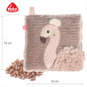 Cherry pit pillow Flamingo Fehn (0+ months)