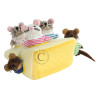 Hand puppet Mouse family in cheese – Hide-Aways - The Puppet Company