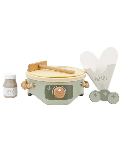 Crepe maker (olive) label label (18+ months)