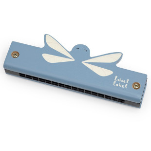 Wooden Harmonica label label (12+ months)
