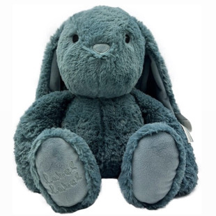 Plush toy rabbit Rosa blue (large) label label
