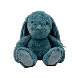 Plush toy rabbit Rosa blue (medium) label label