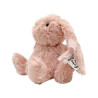 Plush toy rabbit Rosa pink (small) label label