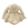 Plush toy rabbit Rosa ivory (small) label label