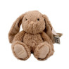 Plush toy rabbit Rosa nougat (small) label label