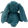 Plush toy rabbit Rosa blue (small) label label