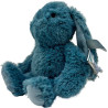 Plush toy rabbit Rosa blue (small) label label