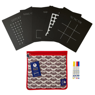 5 Dry Erase Montessori Chalk Board Set Jaq Jaq Bird (3+ years)