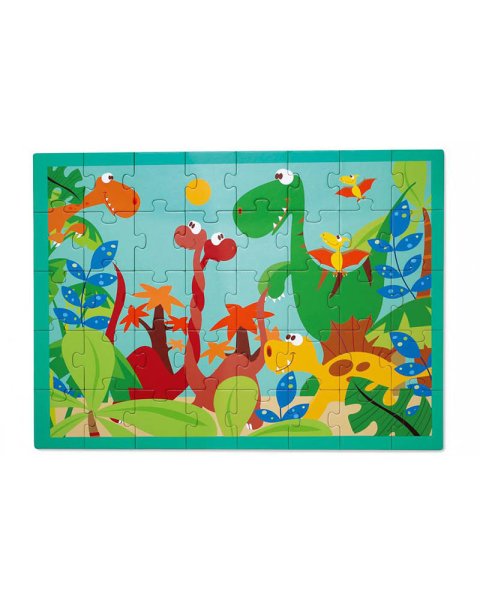 Puzzle Scratch The World of Dinosaurs 40pcs