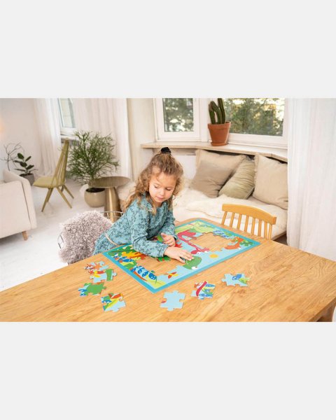 Puzzle Scratch The World of Dinosaurs 40pcs