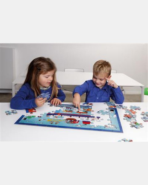 Puzzle Scratch Ferry Boat 60pcs