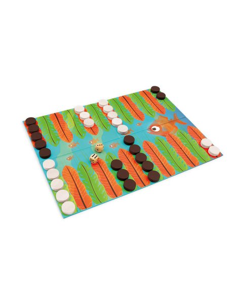 Backgammon junior Piranha Scratch (7+ years)