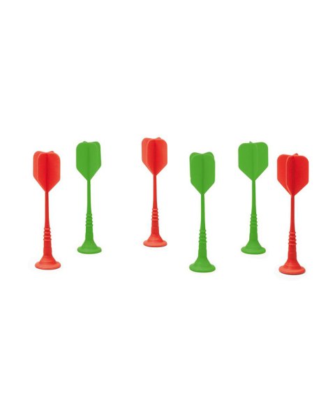 2-Sided Magnetic Scratch Target with 6 Darts-Knights (5+ years)