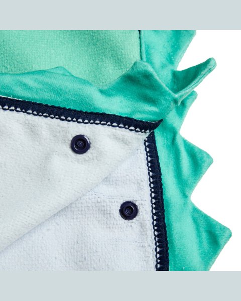 Towel poncho True Blue crocodile 120x60cm