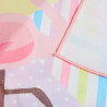 Beach bag-towel flamingo 150x75cm