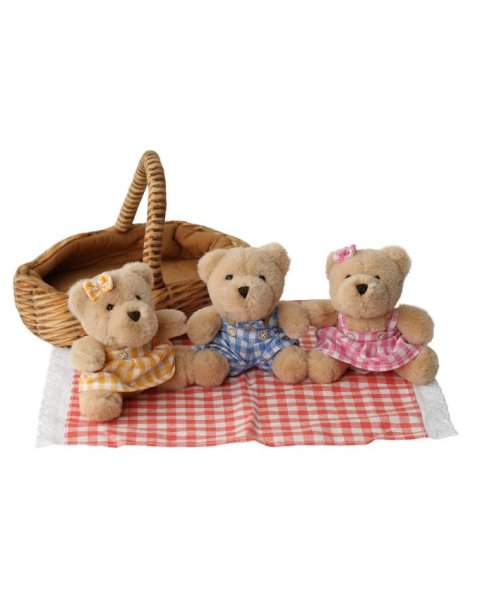 Teddy Bears Picnic Soft Toy Set (12+ months)