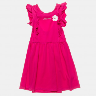Φόρεμα με βολάν και στρας (9 μηνών-5 ετών)