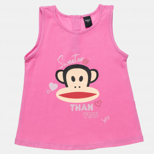 Sleeveless top Paul Frank with glitter (18 months-5 years)