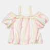 Blouse with balloon sleeves (2-5 years)