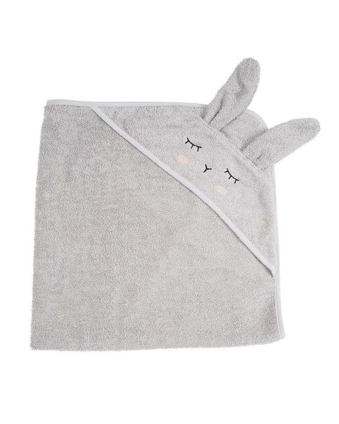 Hooded towel rabbit Kikadu 80x80cm