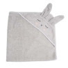 Hooded towel rabbit Kikadu 80x80cm