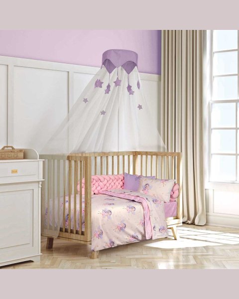 3-piece fairy sheet set (sheets 130x170, pillowcase)