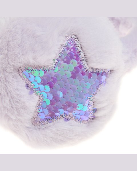 Fluffy Earmuffs with sequins (5-10 years)
